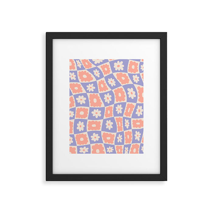 Floral thirteen Framed Art Print Gallery Image 1