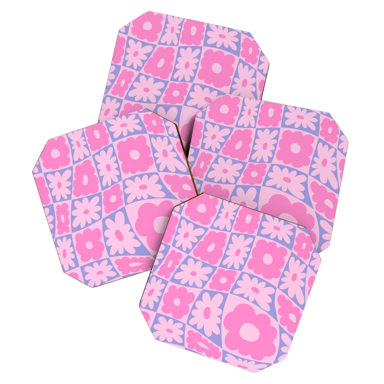 Floral twelve Coaster Gallery Image 1