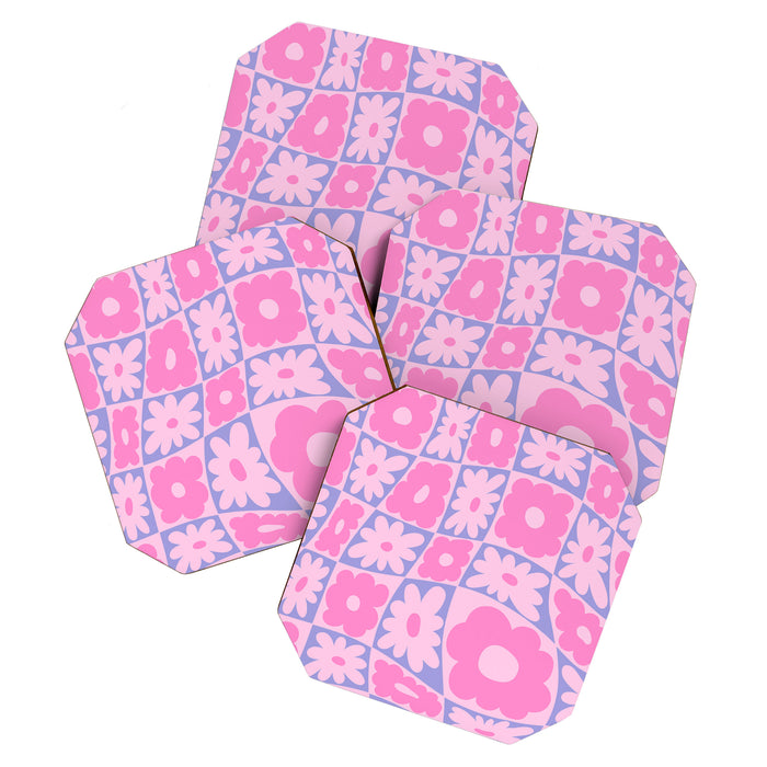 Floral twelve Coaster Gallery Image 1