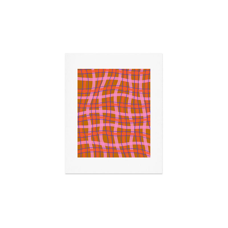 Plaid two Art Print Gallery Image 1