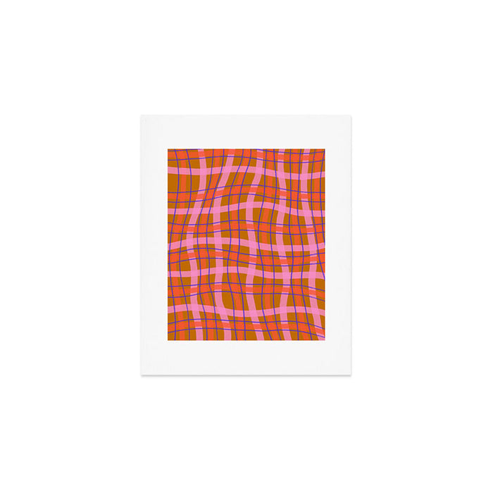 Plaid two Art Print Gallery Image 1