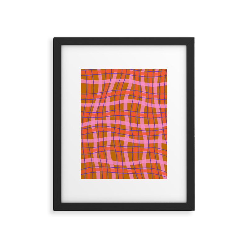 Plaid two Framed Art Print Gallery Image 5