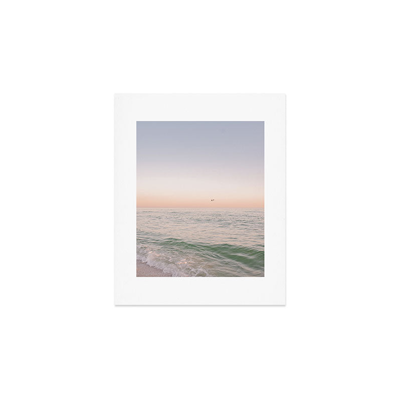 Sunset , Destin Beach Florida  Art Print Gallery Image 1