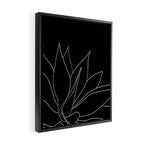 agave Framed Canvas Print Gallery Image 2