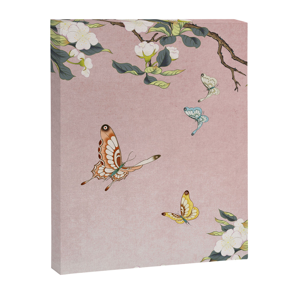 Butterflies and pear blossoms Canvas Print Gallery Image 8