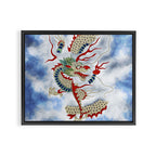 Dragon in the Cloud : Minhwa-Korean traditional/folk art Framed Canvas Print Gallery Image 3
