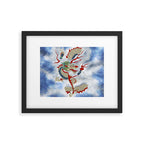 Dragon in the Cloud : Minhwa-Korean traditional/folk art Framed Art Print Gallery Image 6
