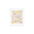 Field of peony flowers Art Print Gallery Image 1