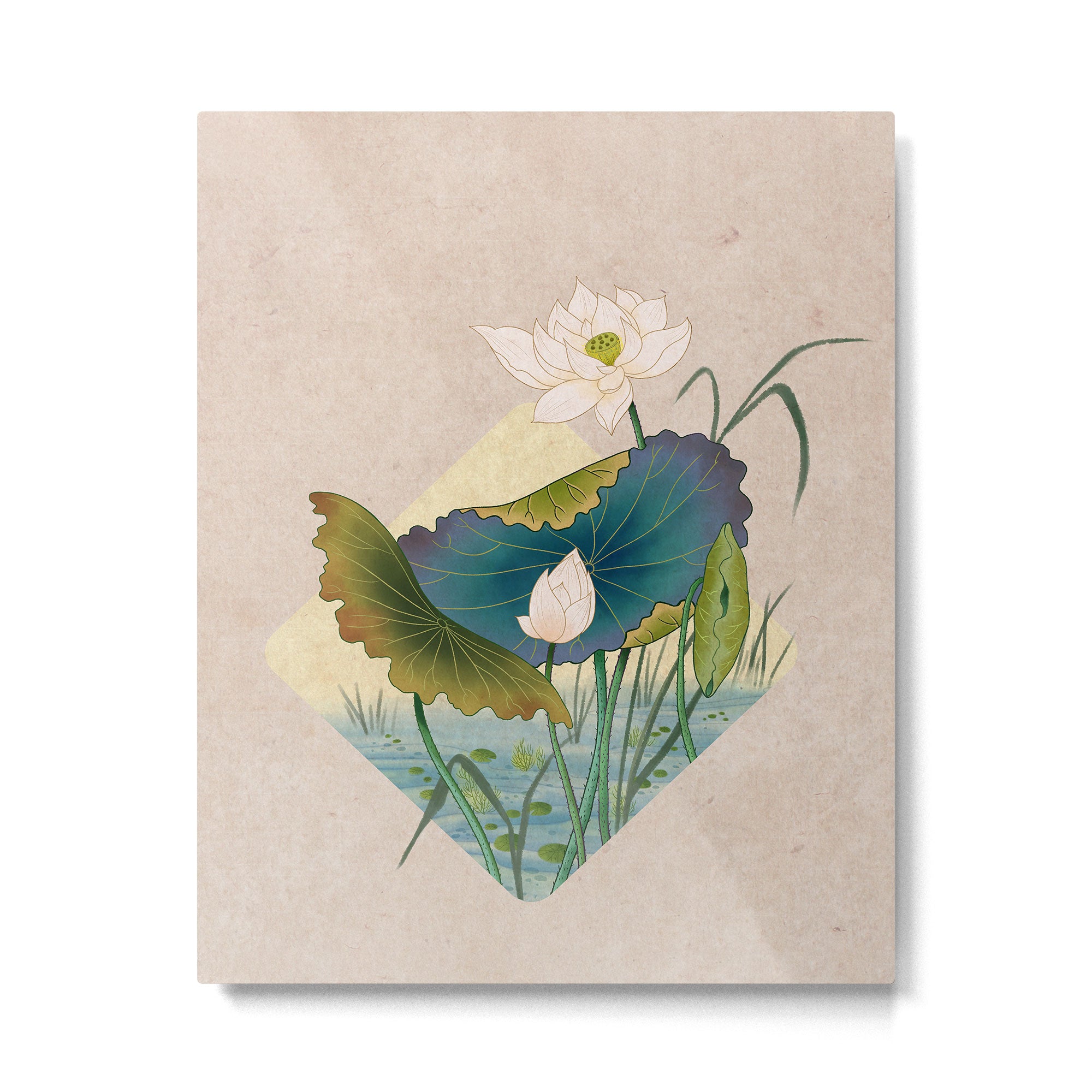 lotursflowers C : Minhwa-Korean traditional/folk art Metal Print Gallery Image 6