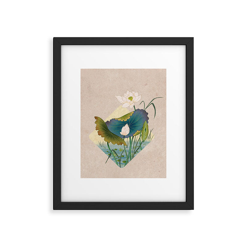 lotursflowers C : Minhwa-Korean traditional/folk art Framed Art Print Gallery Image 6