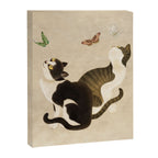Minhwa: cats & butterflies (Korean traditional/folk art) Canvas Print Gallery Image 6