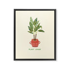  plant lover T1 Framed Canvas Print Gallery Image 8