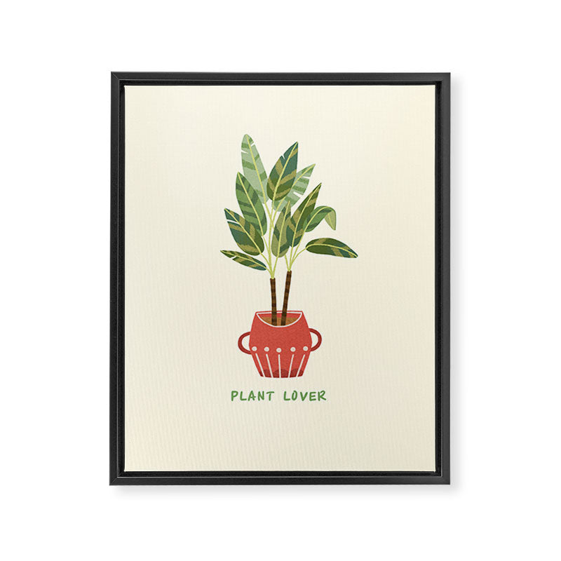  plant lover T1 Framed Canvas Print Gallery Image 8
