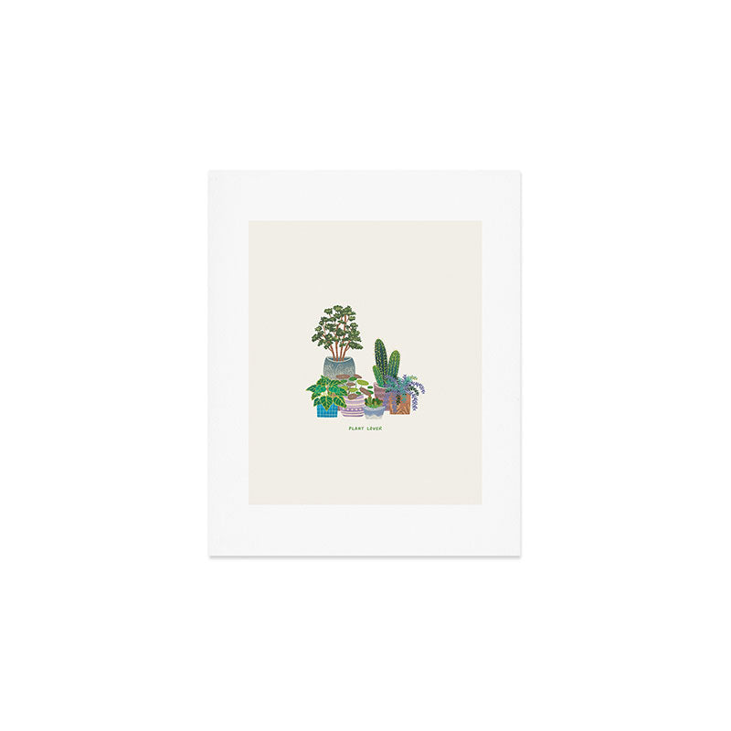 plant lover T2 Art Print Gallery Image 1