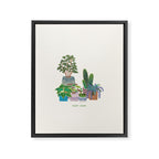 plant lover T2 Framed Canvas Print Gallery Image 8