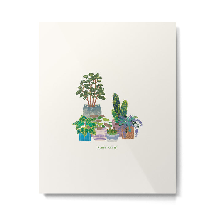 plant lover T2 Metal Print Gallery Image 1