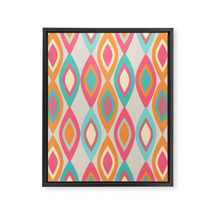 Alegre Midcentury Modern Framed Canvas Print Gallery Image 1