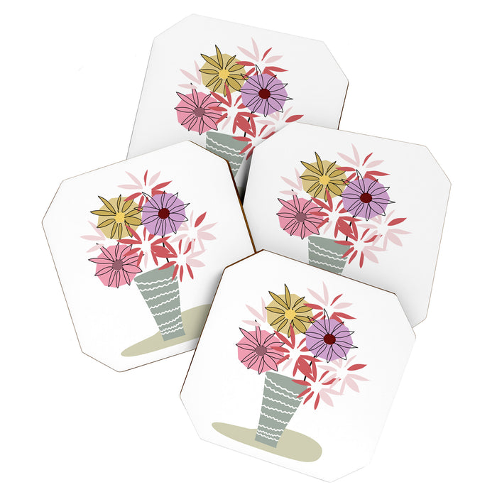 Asters Bunch Coaster Gallery Image 1