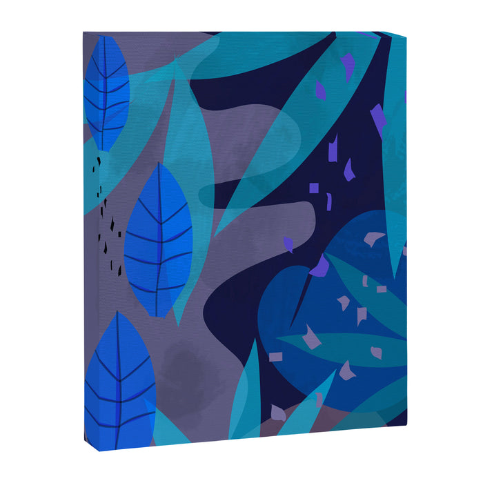 Botanika 6 Blue Canvas Print Gallery Image 1