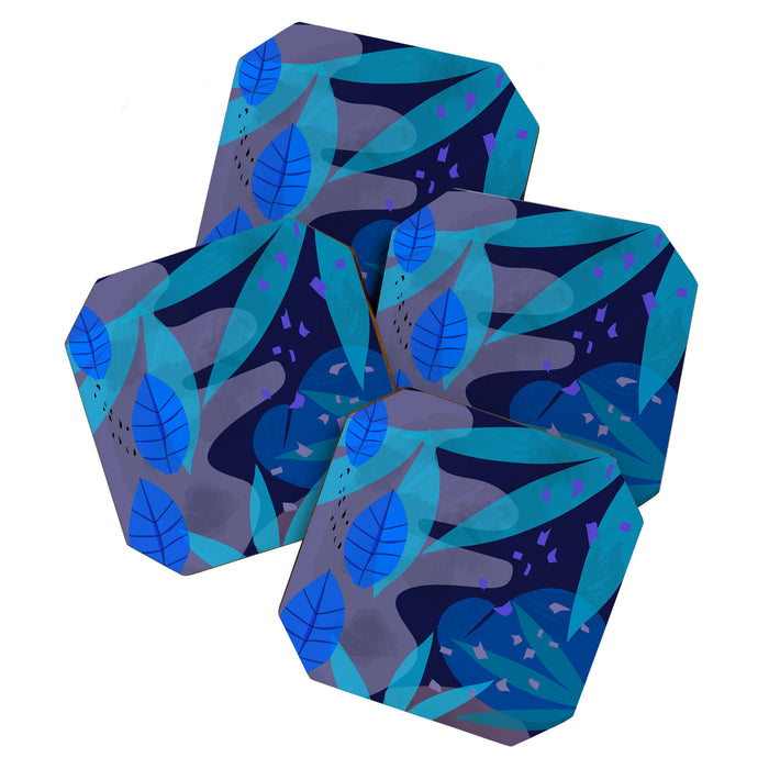 Botanika 6 Blue Coaster Gallery Image 1