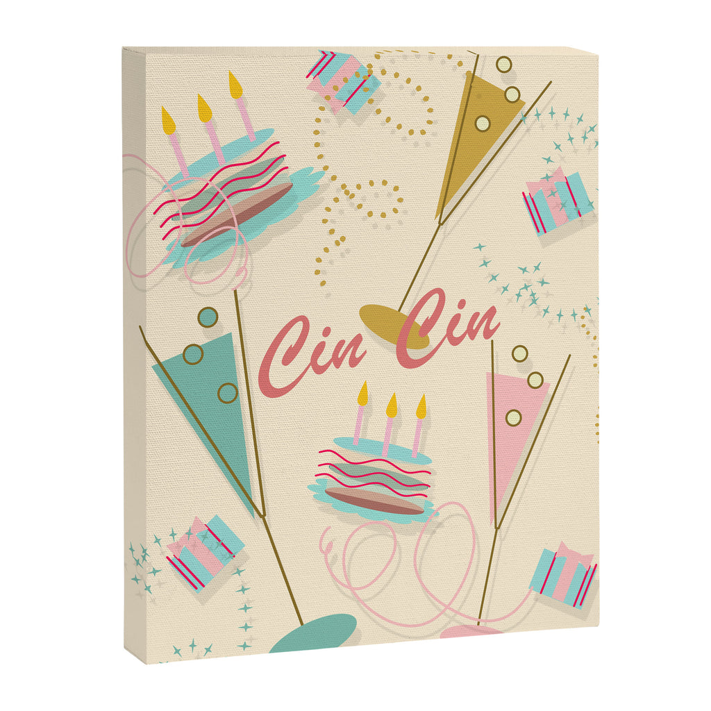 Cin Cin - Happy Party Canvas Print Gallery Image 8