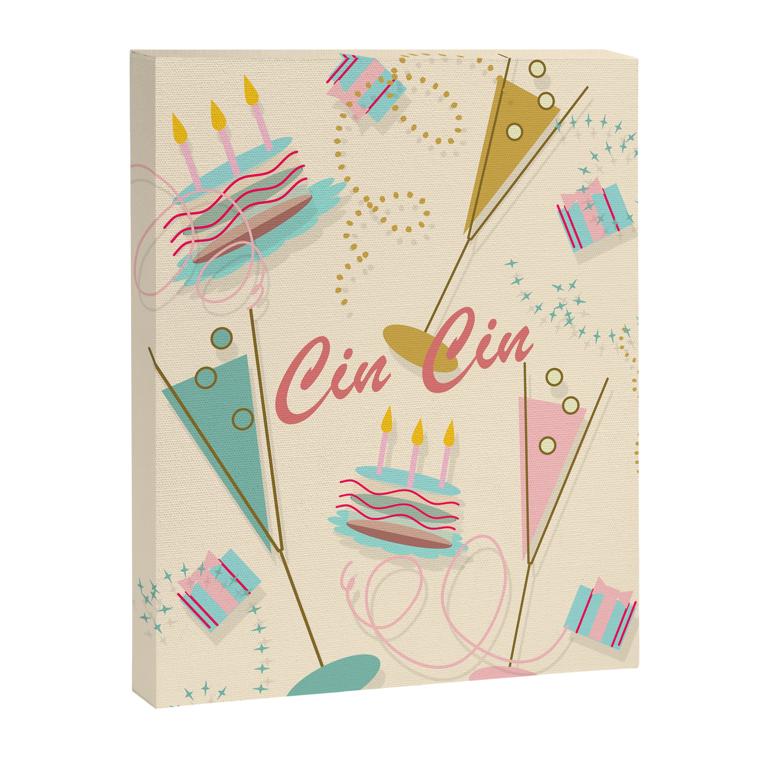 Cin Cin - Happy Party Canvas Print Gallery Image 8