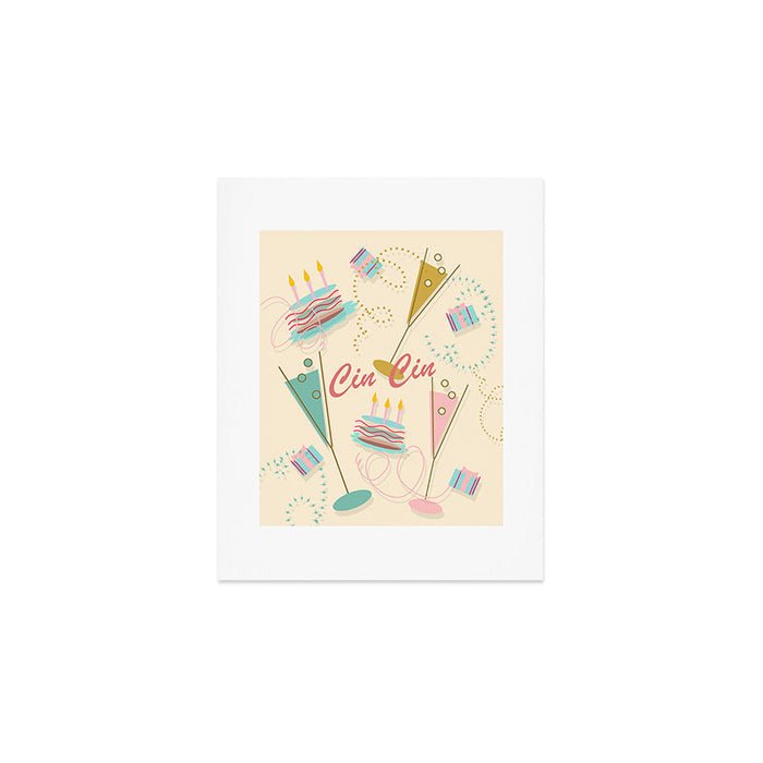 Cin Cin - Happy Party Art Print Gallery Image 1