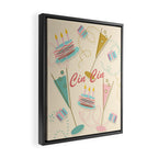 Cin Cin - Happy Party Framed Canvas Print Gallery Image 2