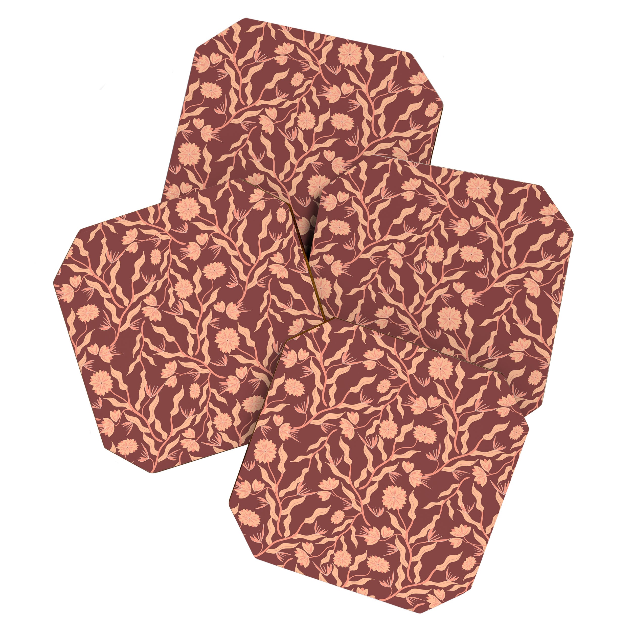 Classic Floral Coaster Gallery Image 1