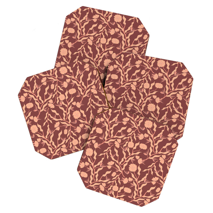 Classic Floral Coaster Gallery Image 1