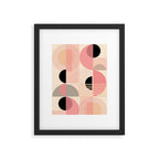 Geometrica Pastello Framed Art Print Gallery Image 6