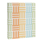 Grid on Pastels Canvas Print Gallery Image 8