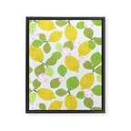 Lemons in Bloom Framed Canvas Print Gallery Image 8