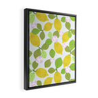 Lemons in Bloom Framed Canvas Print Gallery Image 2
