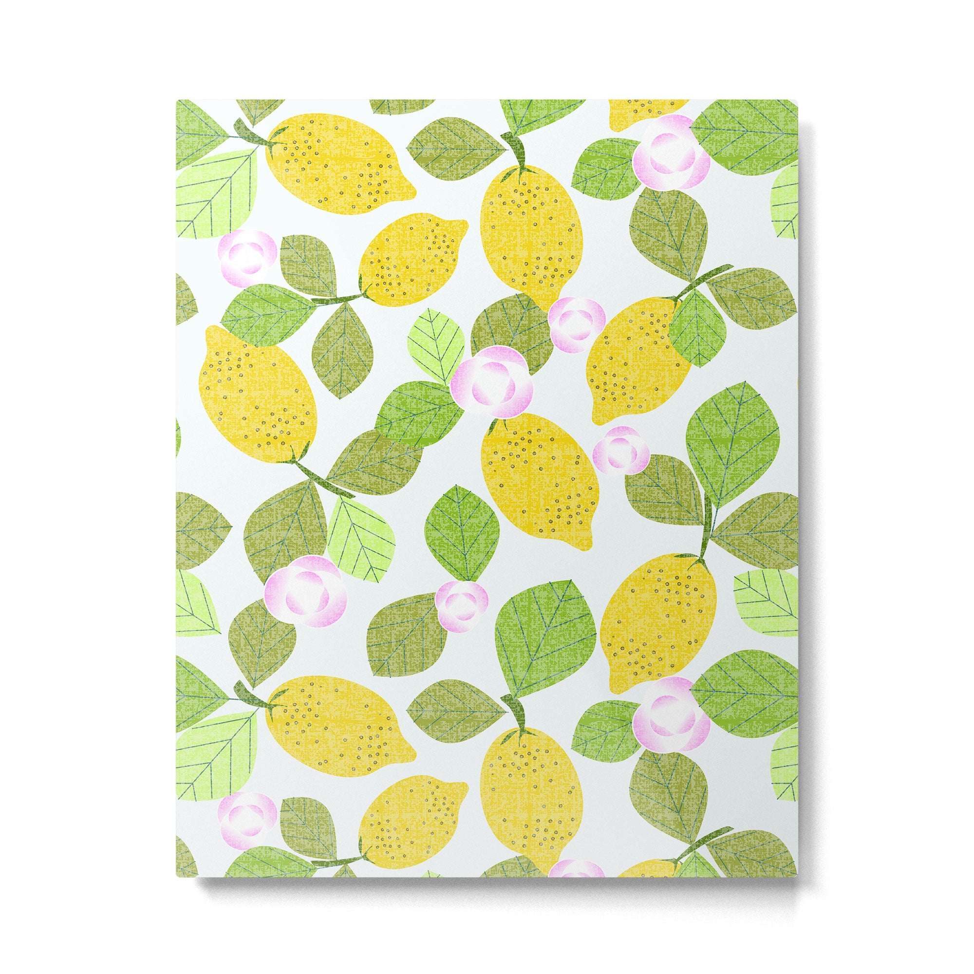 Lemons in Bloom Metal Print Gallery Image 6