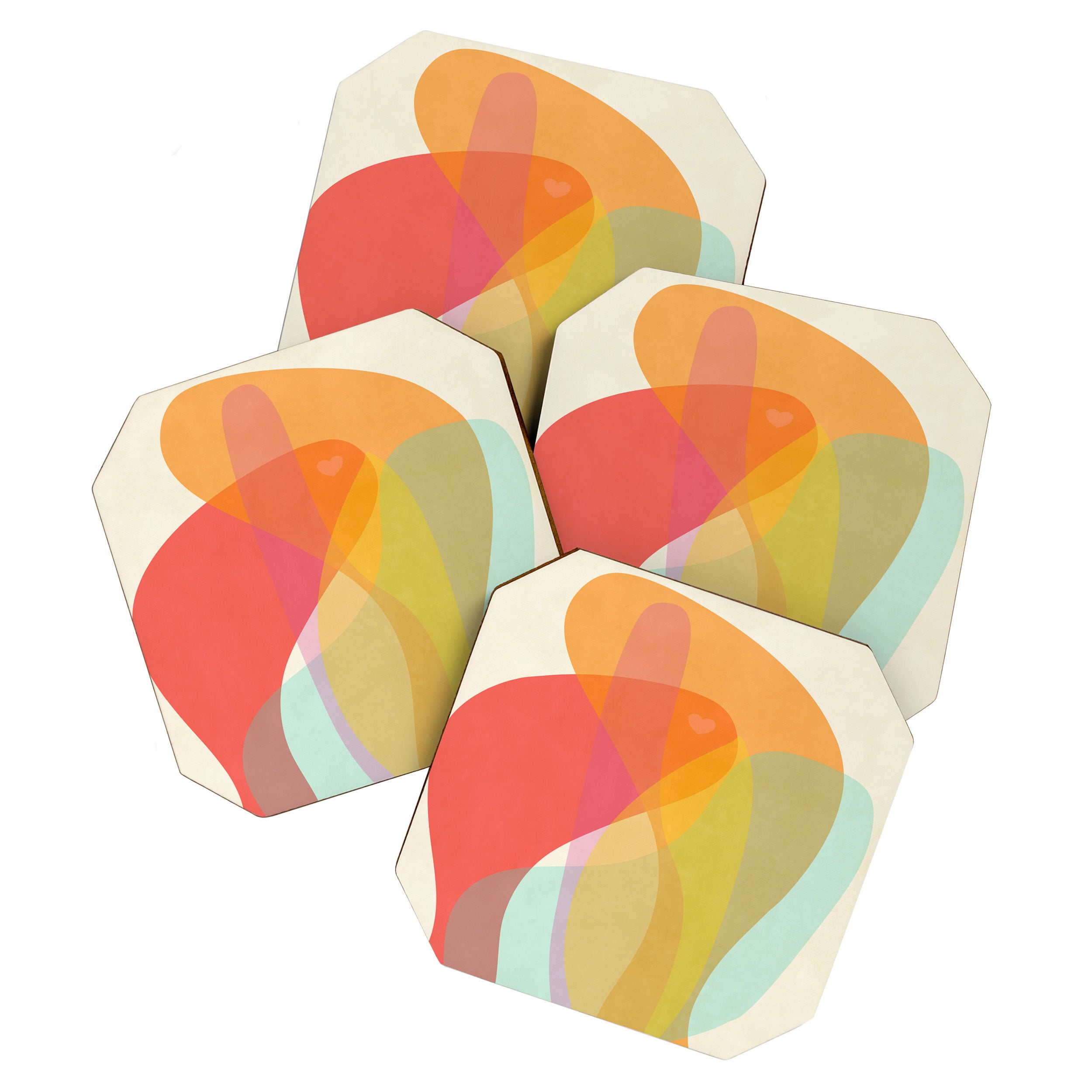 Love has no color Coaster Gallery Image 1