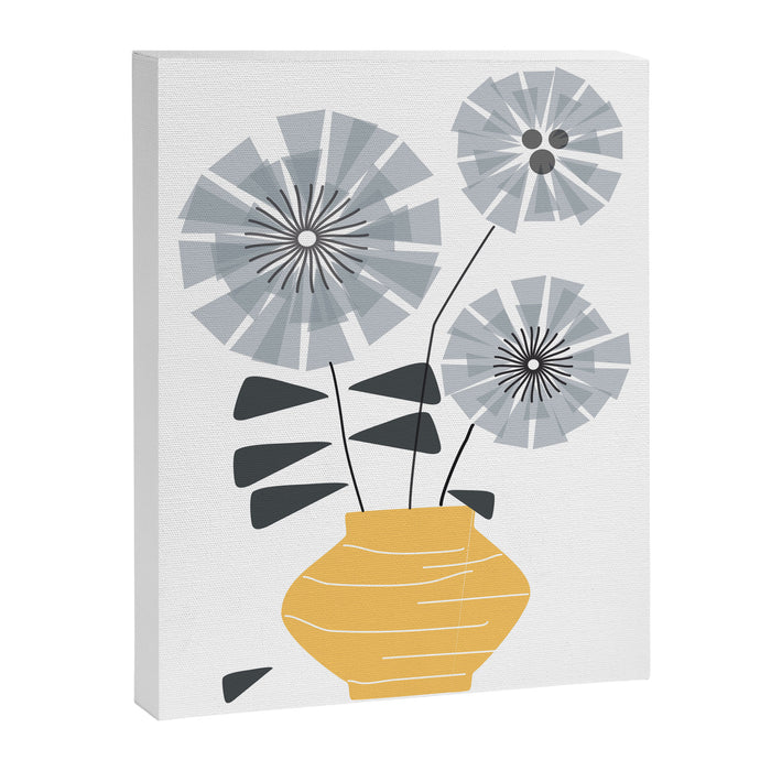 Midcentury Floral  Canvas Print Gallery Image 1