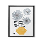Midcentury Floral  Framed Canvas Print Gallery Image 8