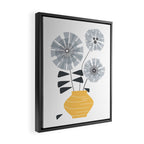 Midcentury Floral  Framed Canvas Print Gallery Image 2