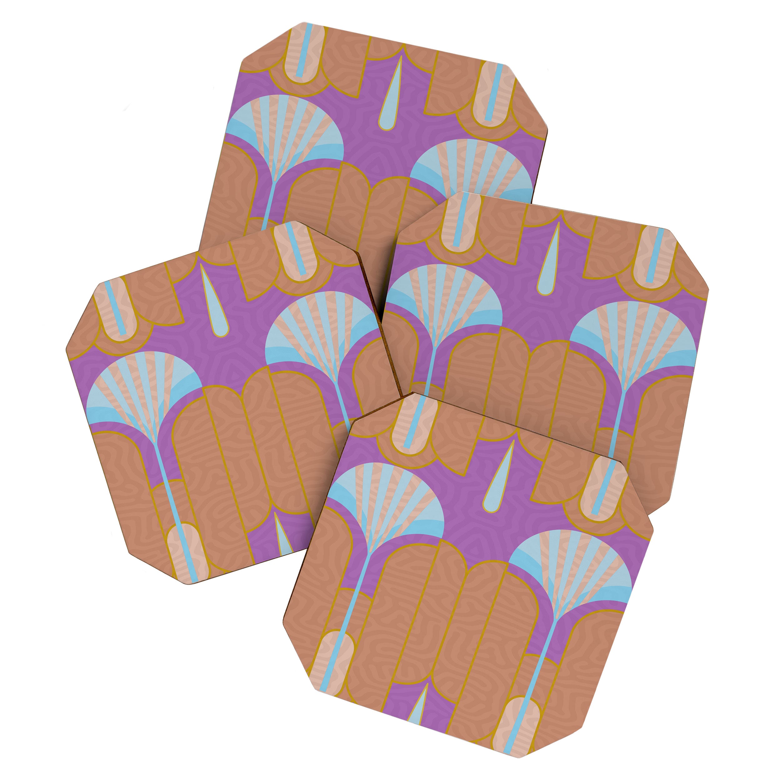Modern Art Deco Inspiration Coaster Gallery Image 1