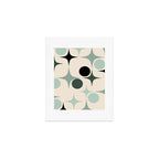 Modern Retro Geo Art Print Gallery Image 1