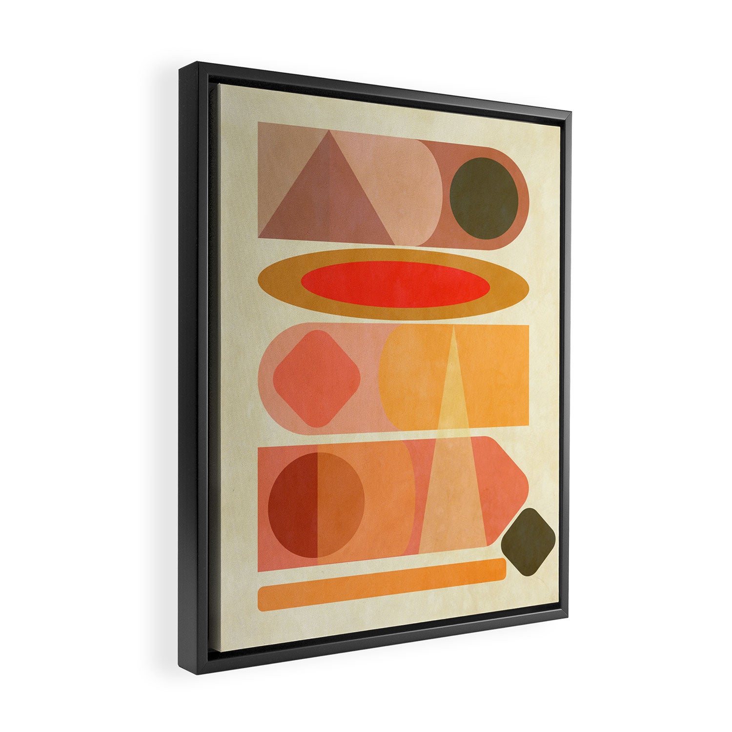 Modern Totem 8 Framed Canvas Print Gallery Image 2