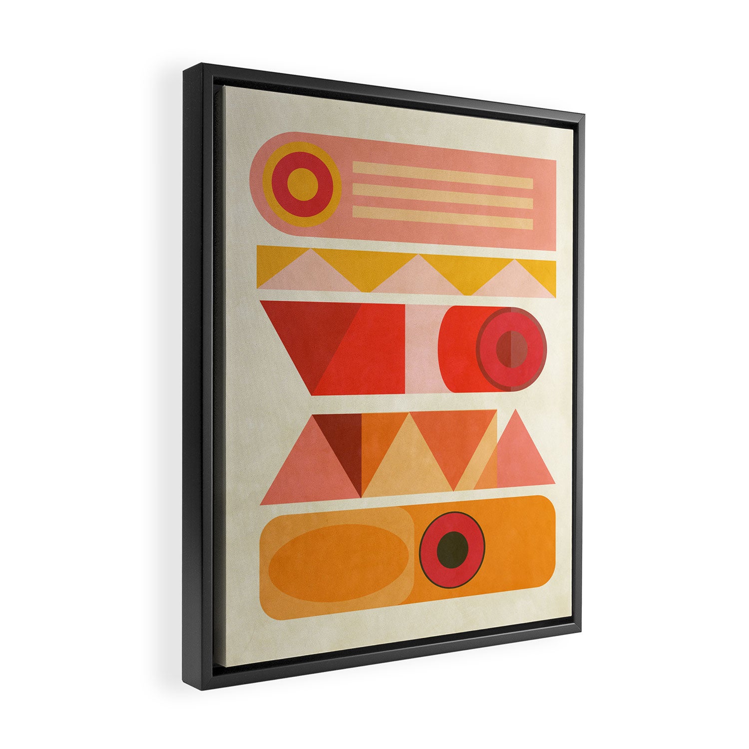 Modern Totem 9 Framed Canvas Print Gallery Image 2