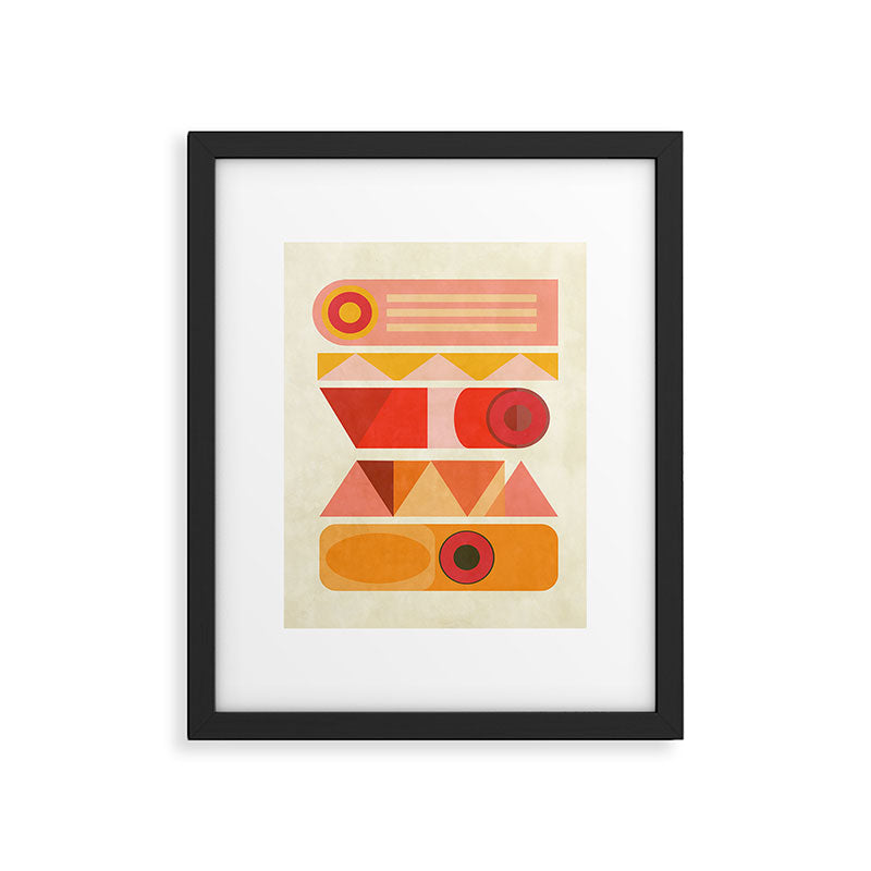 Modern Totem 9 Framed Art Print Gallery Image 6