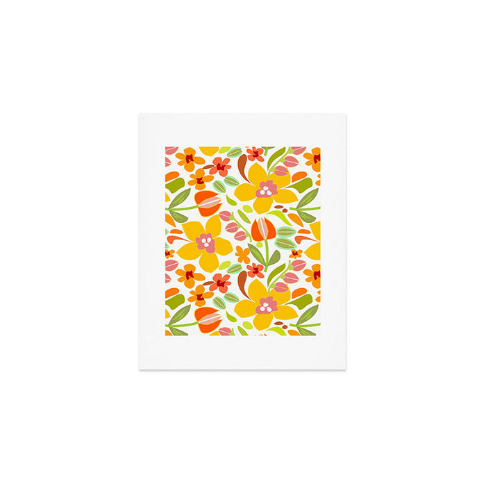 Naif Summer Flora Art Print Gallery Image 1