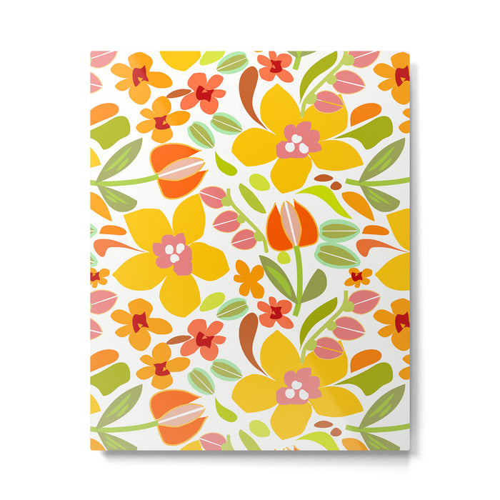Naif Summer Flora Metal Print Gallery Image 1
