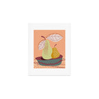 Pears abstract still life Art Print Gallery Image 1