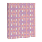 Pink Asymetrical Geometric Canvas Print Gallery Image 6