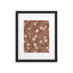 Romanic Floral in Mocha Mousse Framed Art Print Gallery Image 6