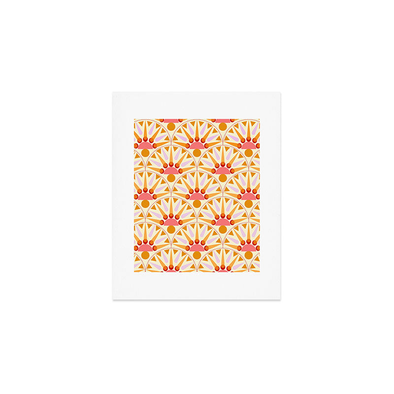 Stareburst Scallop Art Print Gallery Image 1